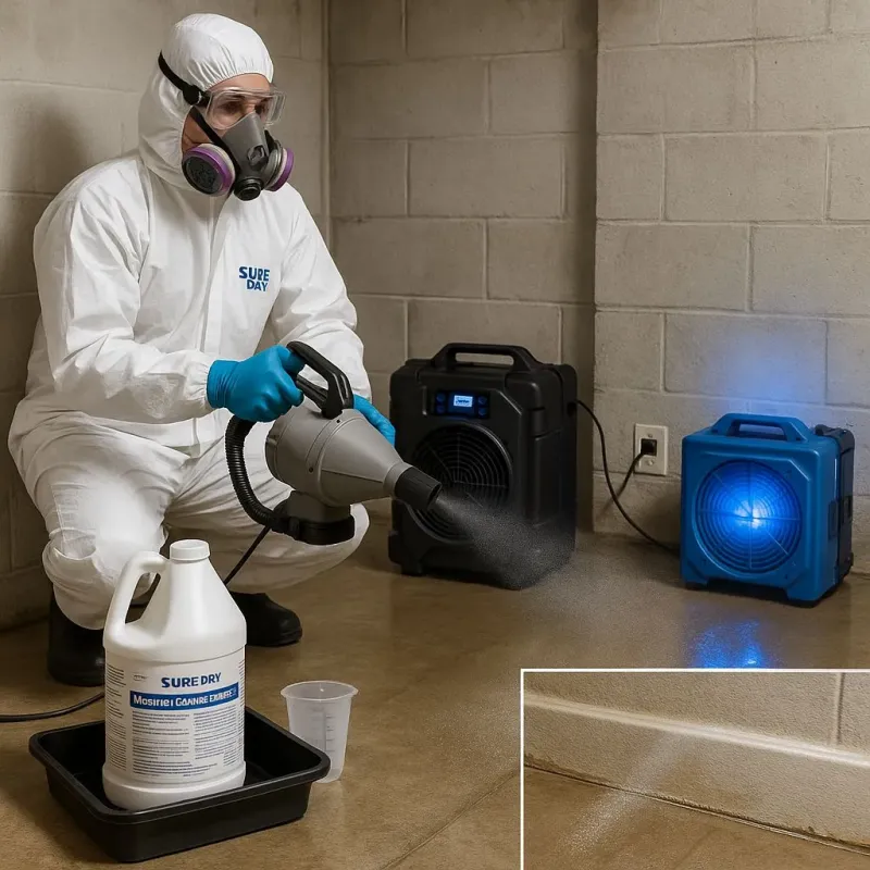 Sanitization and Odor Removal process in Montesano, WA
