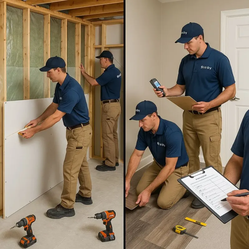 Repairs and Reconstruction process in Montesano, WA